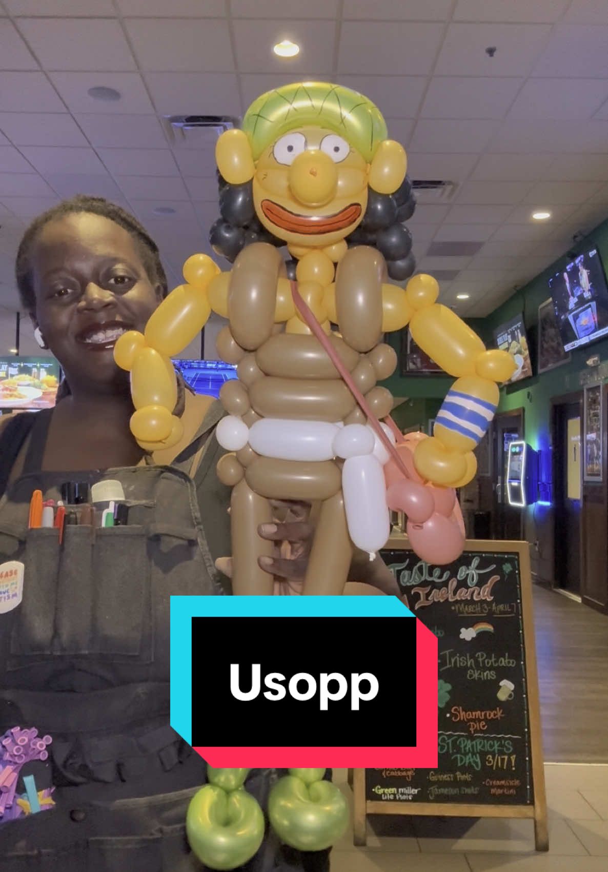 Replying to @PincheNanaChan (Usopp Wife)🤥♡ Sure! These are getting tough! Let me know if you all prefer Pre timeskip or after time skip character designs. One Piece Fandom has stolen my page 😉  #MikaTheGifted #BalloonLady #SupportTheArtist #Balloon #Usopp #OnePieceUsopp #OnePiece #Balloons #BalloonArt #BalloonArtist #BalloonTwist #BalloonTwisting #BalloonCharacter #BalloonCharacters #BalloonTwister #BalloonShaper #BalloonAnimal #BalloonAnimals #BookNow 
