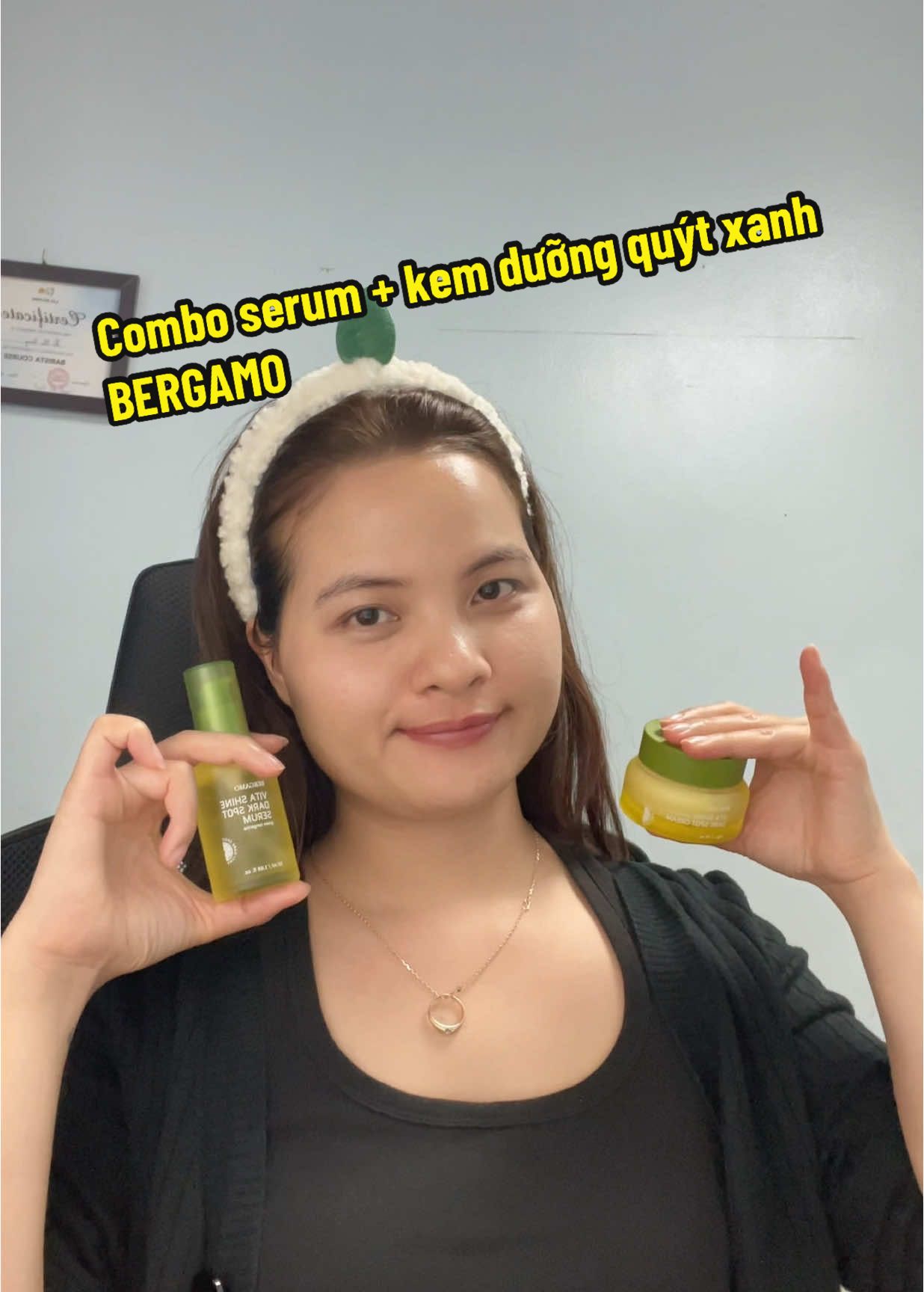 Cho da ăn quýt nè  #bergamo #serumquytxanh #kemduongquytxanh #quytxanhbergamo #duongsangda #mothamnam