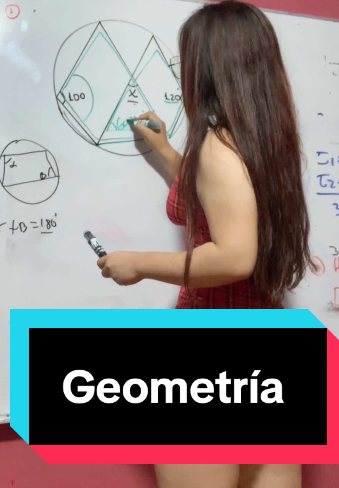 Problema de geometría 💕(prometo subir clases más seguidas) #fyp 