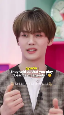 gyuvin ended up embarrassed himself 😭🤣 #illit #minju #zerobaseone #zb1 #zhanghao #gyuvin 