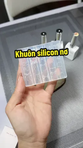 Khuôn silicon làm nơ #xuhuong #enbeauty #trending #nail 