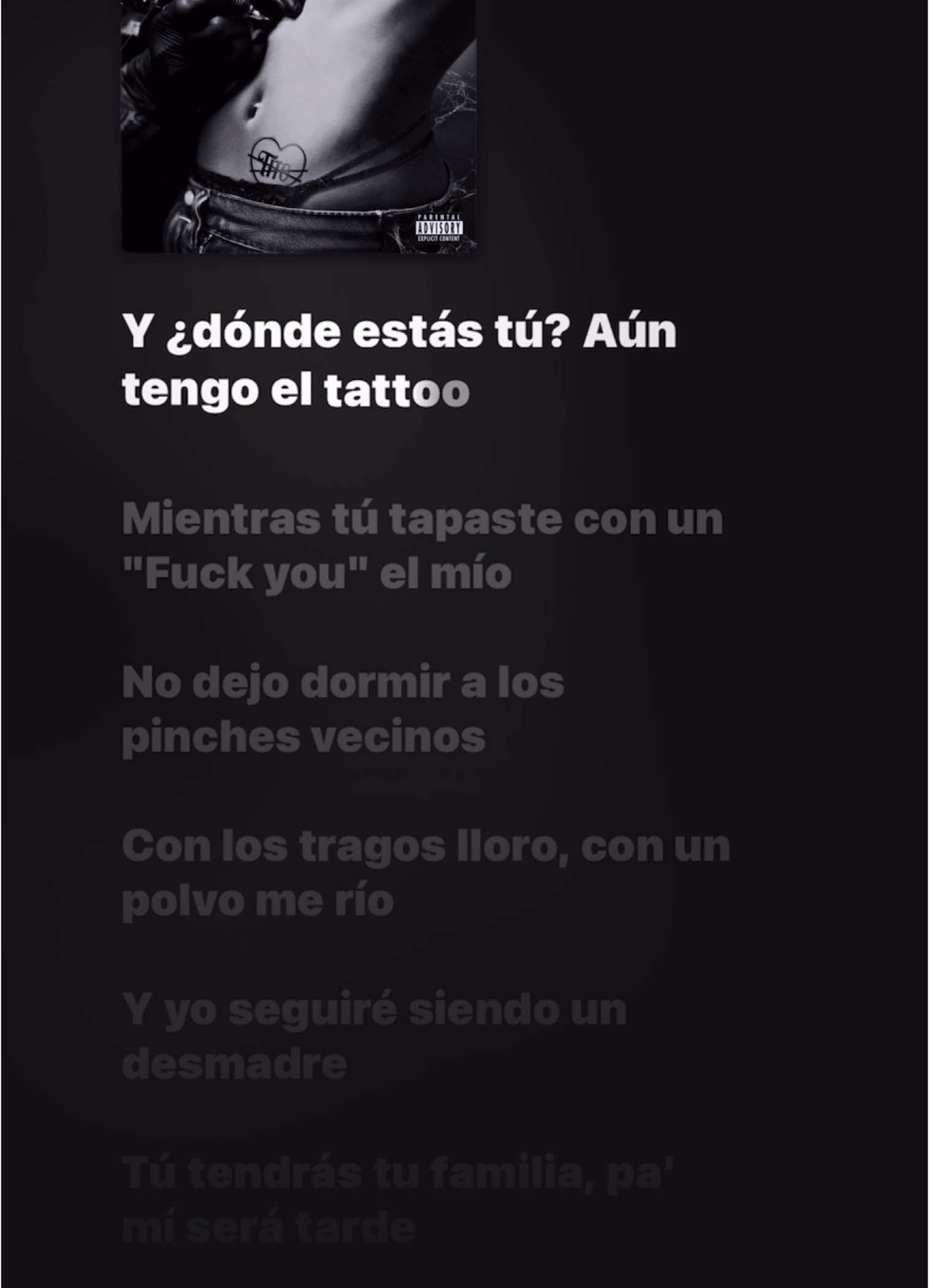 TATTOO (Full Song Lyrics) - Tito Double P #nhacvietlyrics 