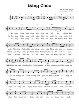 Dâng Chúa | Phạm Minh Ký Ai cần pdf vui lòng làm đầy đủ các bước sau: 1. Đăng kí kênh Ca đoàn Cecilia - Gx. Đồng Tâm 2. Chụp màn hình gửi qua mail, mess, tiktok. 3. Chờ mình phản hồi, sẽ có link pdf cho mọi người. 4. Khi có link pdf, vui lòng tải file xuống ngay, vì có thể sau vài phút link sẽ bị khoá. 5. Lưu ý mọi người sử dụng pdf cho mục đích nội bộ, không chia sẻ lên các nền tảng khác. Xin cảm ơn mọi người rất nhiều.  Lưu ý đây là video cover lại phần đệm nhạc, video gốc: Ca đoàn Mông Triệu | Gx. Fatima Bình Triệu