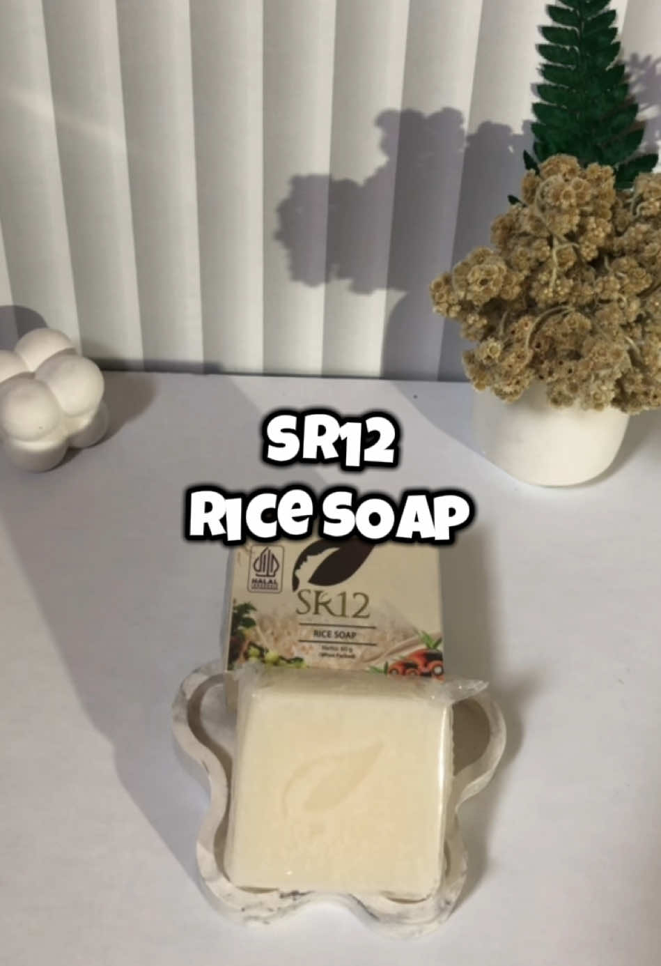 SR12 Rice Soap #sr12 #sr12herbalskincare #sr12ricesoap #sr12sabunberas #sabunberas #bodycare #fypage 