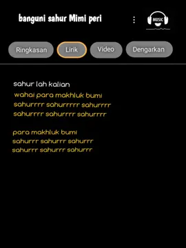 cocok nih buat alarm nanti #ramadhan2025 #menujuramadhan2025🕌 #ramadhan #fyp #lyric #garamdanmadu #versi #mimiperi 