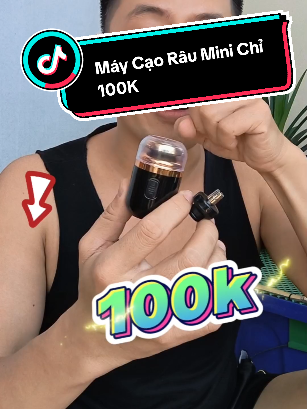 Máy Cạo Râu Mini Chỉ 100K #maycaorau #maycaoraumini #maycaoraudanang #maycaorauthongminh #maycaoraucamtay #anhdaugau 