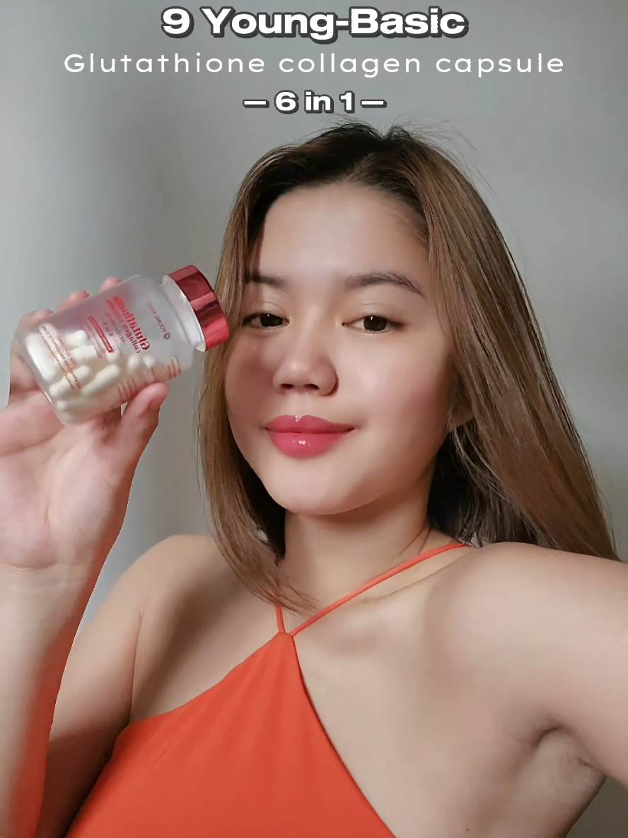 Love this new product from @9.young.beauty.ph #9youngbeauty #9youngbasic  #glutathione  #glutathionecollagencapsules #skinhealth #youthfulskin  #foryoupage #fyp 