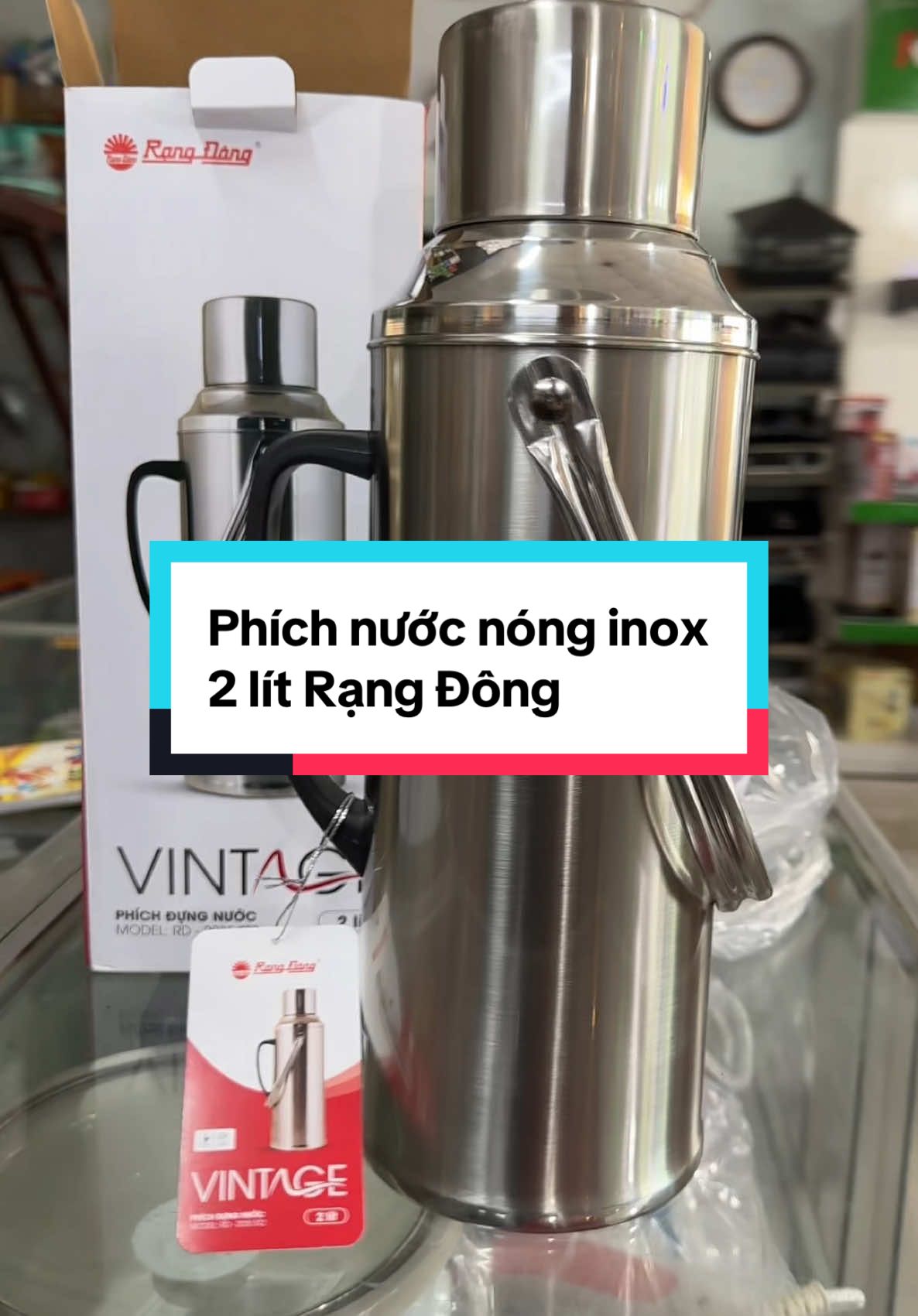 Phích inox Rạng Đông 2 lít 2035st2 #phichnuocrangdong #rangdong #xuhuong #phichnuocinox 