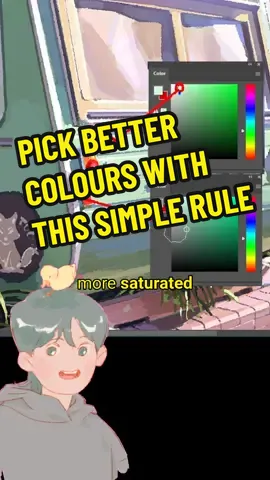 🔸 Here’s a simple quick tip to help you pick your colours! When picking a shadow colour in a natural lighting scenario, always go more saturated! ✨✨ 🔸 This is a common relationship seen in the relationship between light and shadow and can help make your lighting look more natural and compelling. This relationship holds true for most natural daylight scenarios. 🌤️ 🔸 Although this is a good rule of thumb, you also have to account for varying materiality as strongly reflectivity or sub-surface scattering may cause the relationship to be reversed. 🤔 🔸The simple rule above all else at the end of the day is to be observant, analytical, and apply your learnings, as this tip in itself was made through practice and obsevation. If this helped, share wtih a friend who might benefit from this tip, and follow for more weekly art tips! 💛✨✨ #paintingtips #arttips #howtodraw #photoshoptutorial #photoshoptips #coloranalysis #backgroundpainting #visdev #howtopaint #arttok 