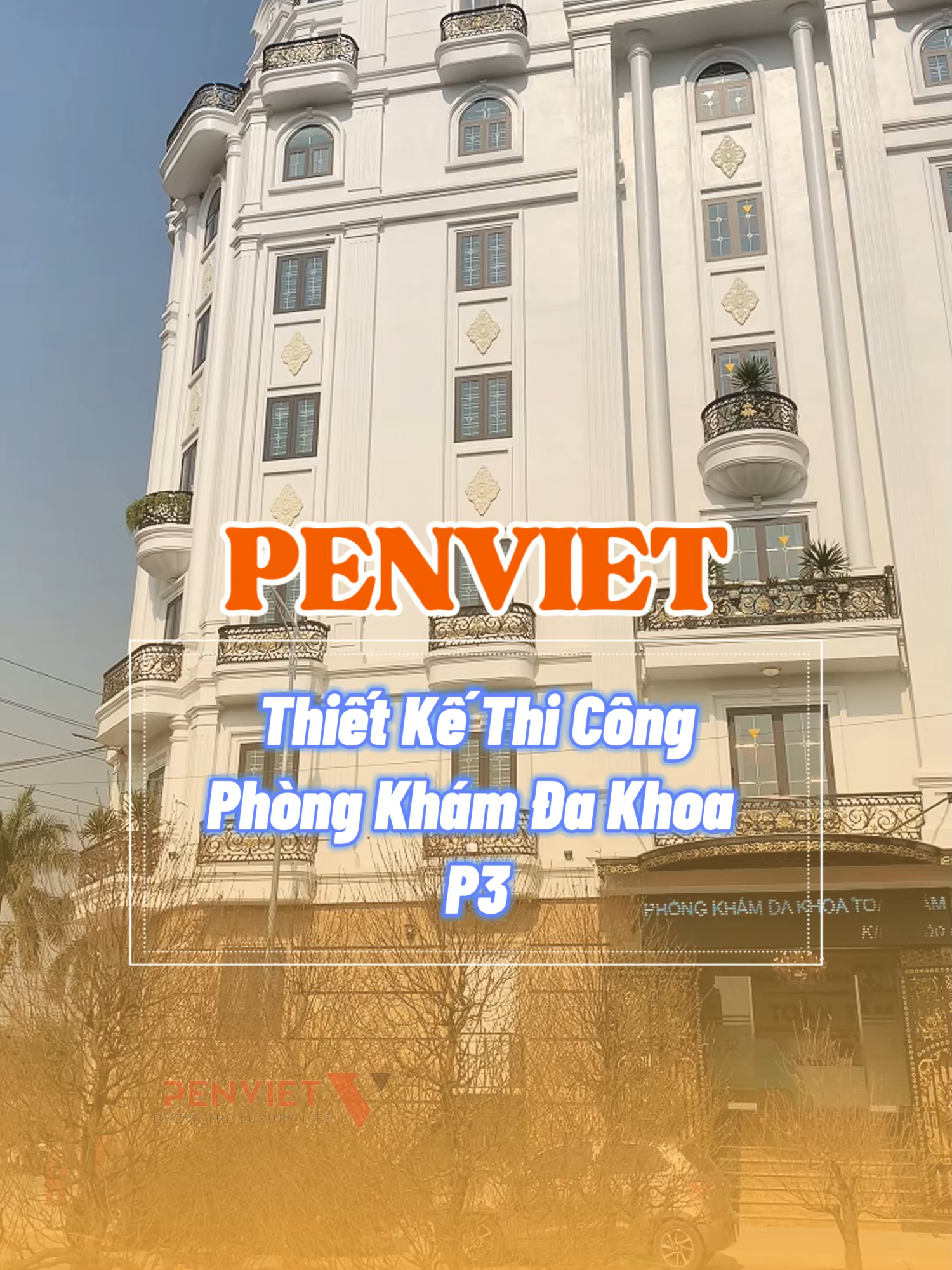 Cùng khám phá không gian tầng 3 tại công trình thiết kế thi công phòng khám đa khoa quy mô lớn tại Hưng Yên của Penviet nhé #penviet #thietkephongkham #thicongphongkham #noithatphongkham #xuhuong 