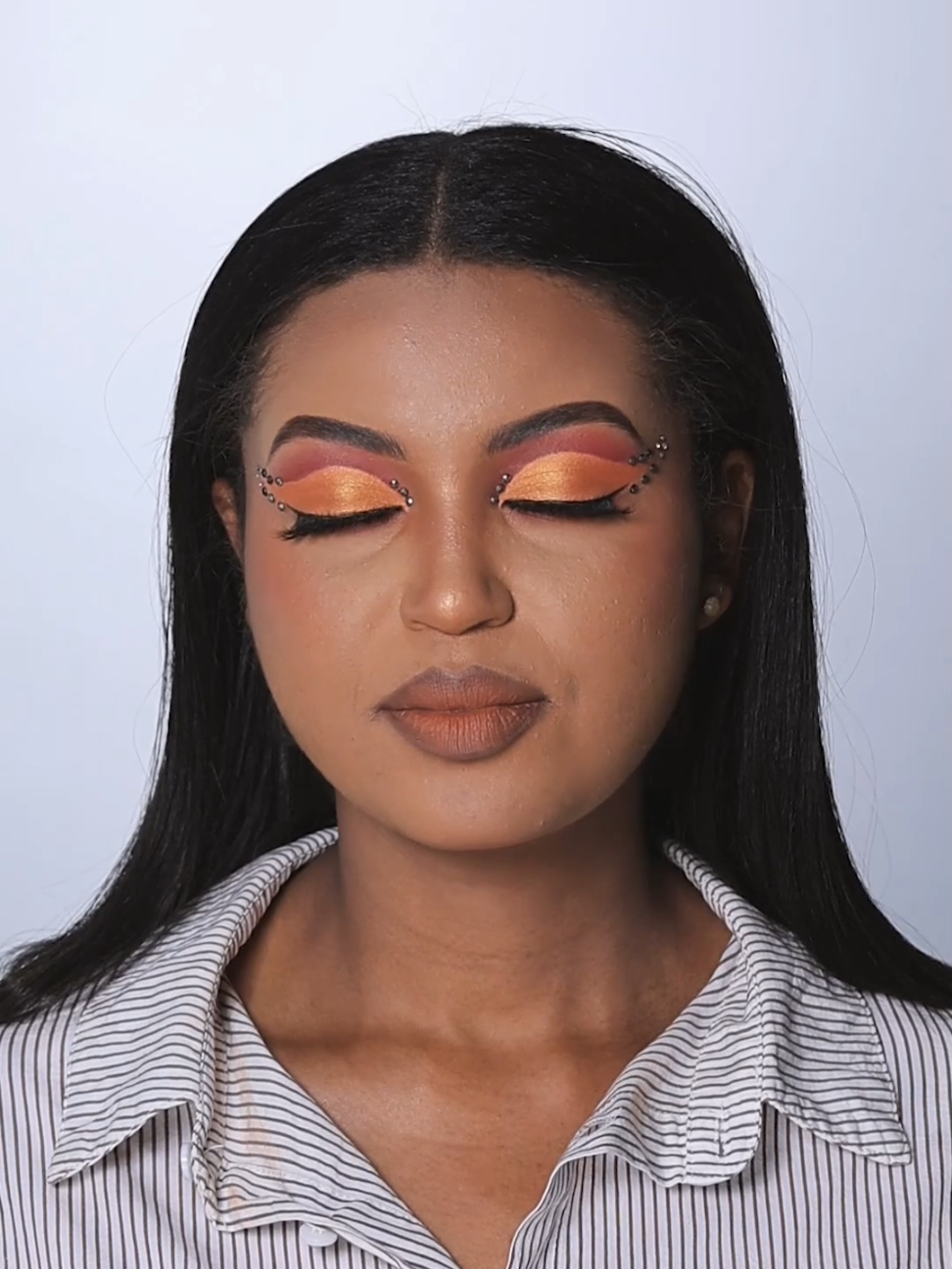 Student work 👏🏽👏🏽👏🏽 . . . . . . . . #imsmakeupschool #imsmakeupartistteam #imsmakeupchallenge #liyagole #imsmakeup #imsmakeupartist #imsmakeup🌸 ##ethiopian #mua #makeupartist #mua #ims #makeup #makeuphacks #makeuptransition #make @Liya Gole 