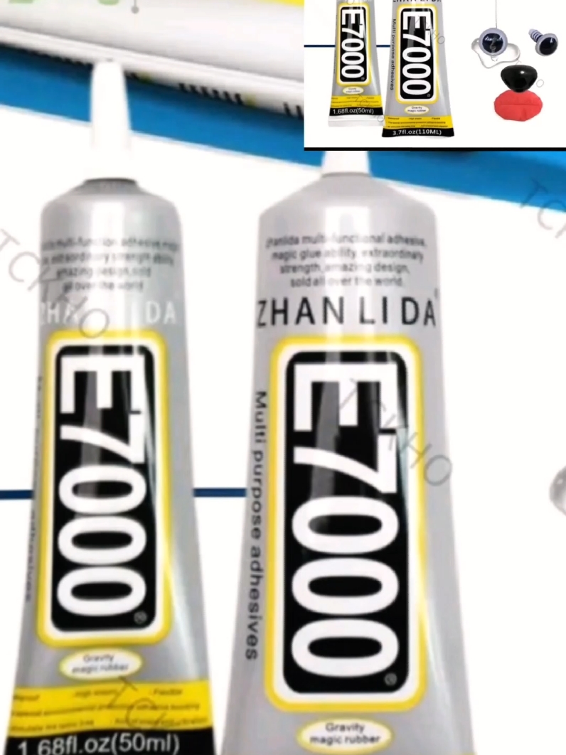 E7000 Zhanlida Fabric Glue Mul#tiktok #foryoupage #fypシ #goodthing #Leatherglue #repairbagglue #glue #bagrepair #stickyfabric