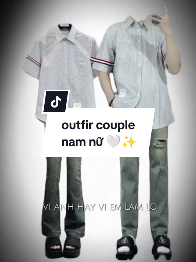 outfir set couple đồ đôi nam nữ 🤍✨#caishopdayne08 #couple #thoitrang #outfit #xuhướng #xu #hottrend 🤍✨