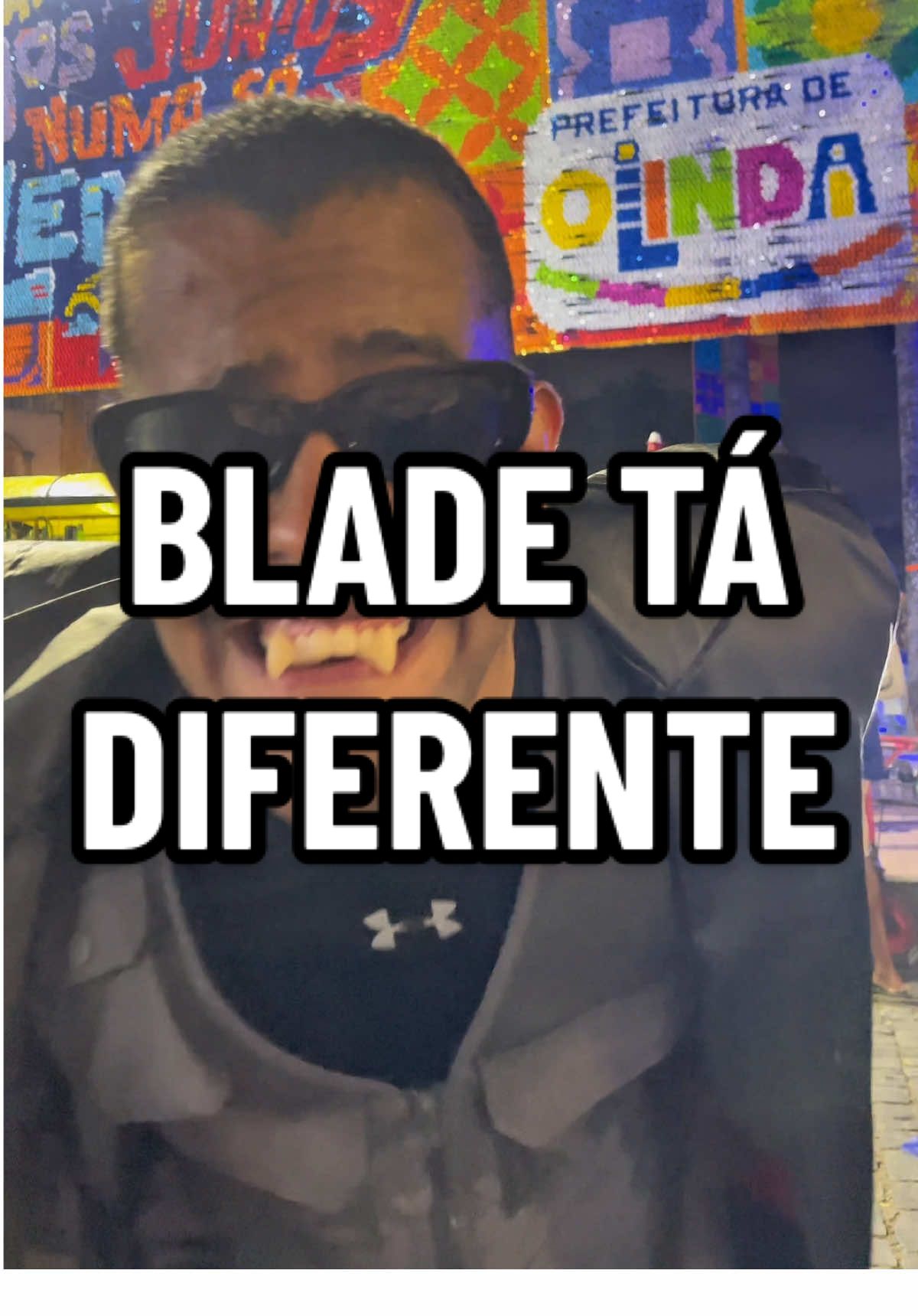esse multiverso tá demais… #Blade #vampiro #Marvel #nerd #geek #fantasia #cosplay #carnaval 