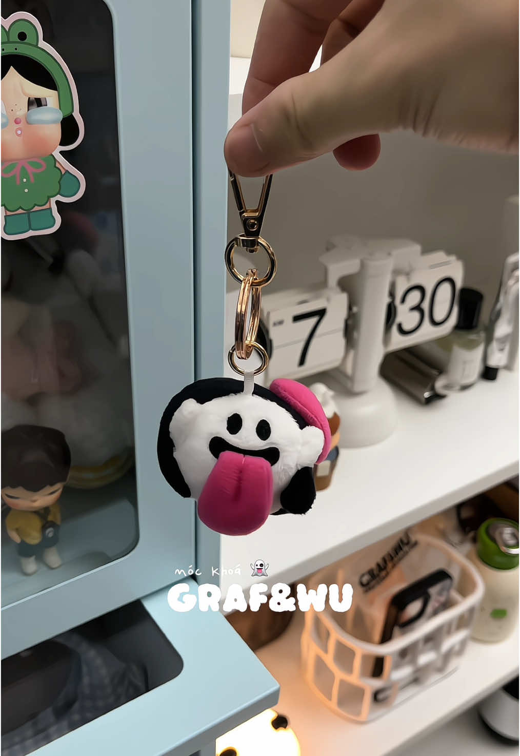 móc khoá hình 👻 cute ✨#keychain #unboxing #review #foryoupage #mockhoadocla #nghile2009 #viral #LearnOnTikTok 