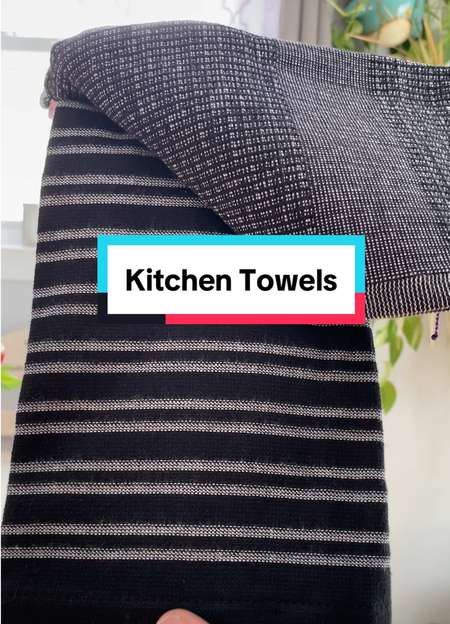 Looking for a new set of kitchen towels that actually absorb! This pack of 6 is awesome & comes in a few different colors. I love the darker black and gray!   Linked below! Time to throw out those old dingy towels and grab a new set. Such a great price for 6 towels!  #kitchen #kitchentowel #kitchentowels #towel #handtowel #kitchendecor 
