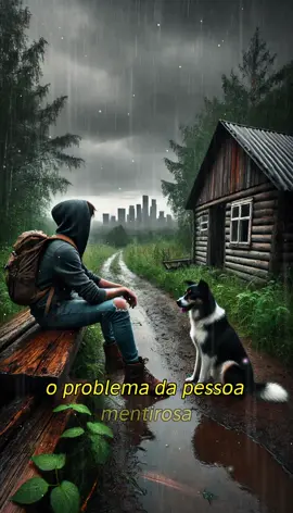 O problema da pessoa mentirosa.  . #mentiras #verdade #ilusao 