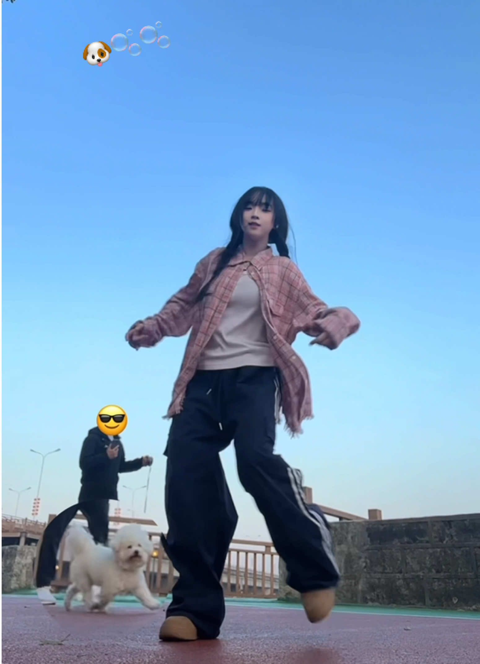 Cutie🤍🩵 #NJZ #newjeans #hanni #dance #fypシ 