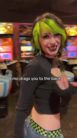 Now lemme whoop ya  #arcade #blacklight #emo #fyp #alt #2000s 