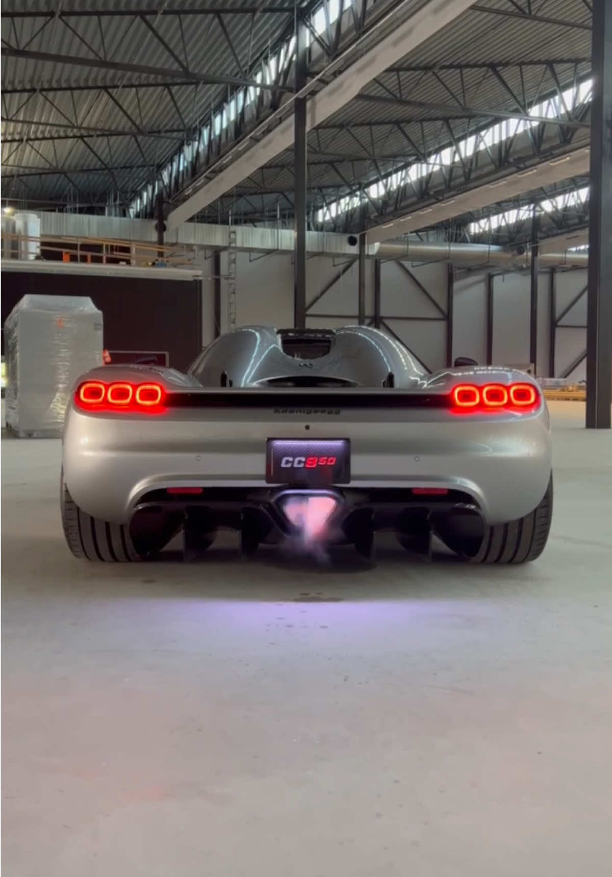 Wait for the 🔥 #Koenigsegg #CC850 #Hypercar #V8Sound