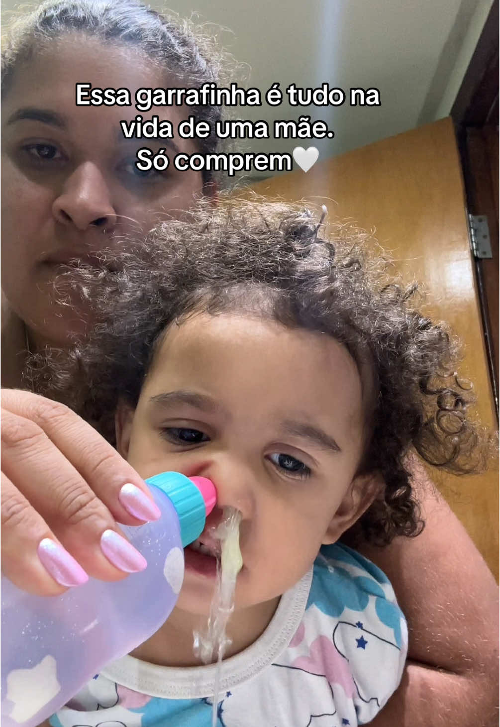 Indicação da garrafinha são para crianças a partir dos dois anos #lavagemnasal #lavagem #gripe #bebe #filho #maternidade 