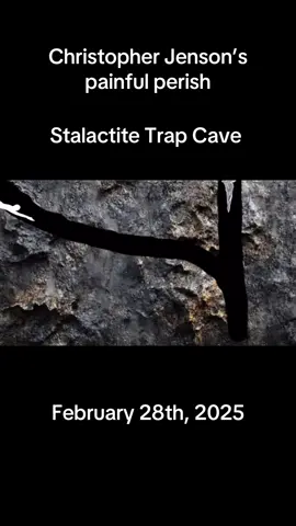 Christopher Jenson’s valuable lesson #cave #caver #caves #cavers #spelunking #horror #exploration #truestory #caveaccidents #caveexploration 