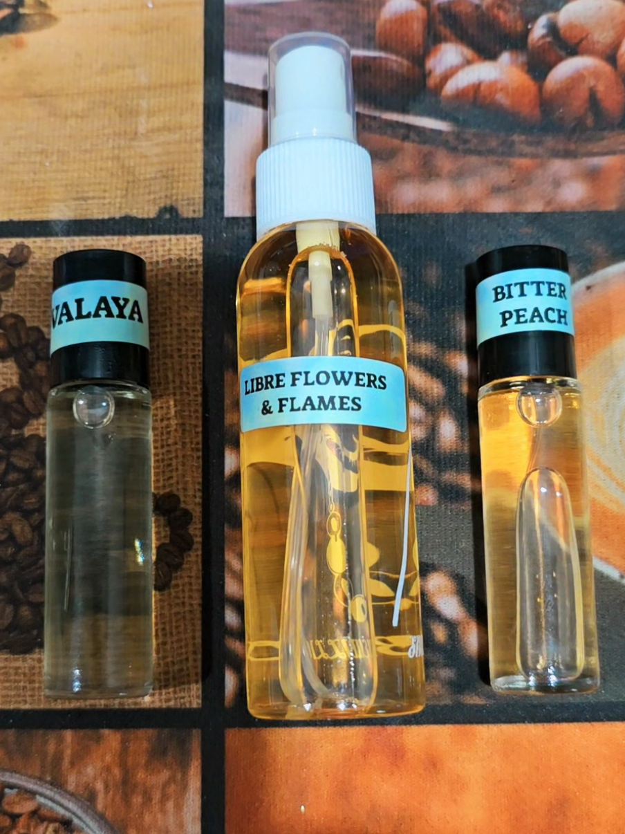 Another reminder to smell like a billion dollars! Only our perfume oils are able to do this! #libreflowersandflames #undilutedbodyoils #undilutedperfumeoils #valaya 