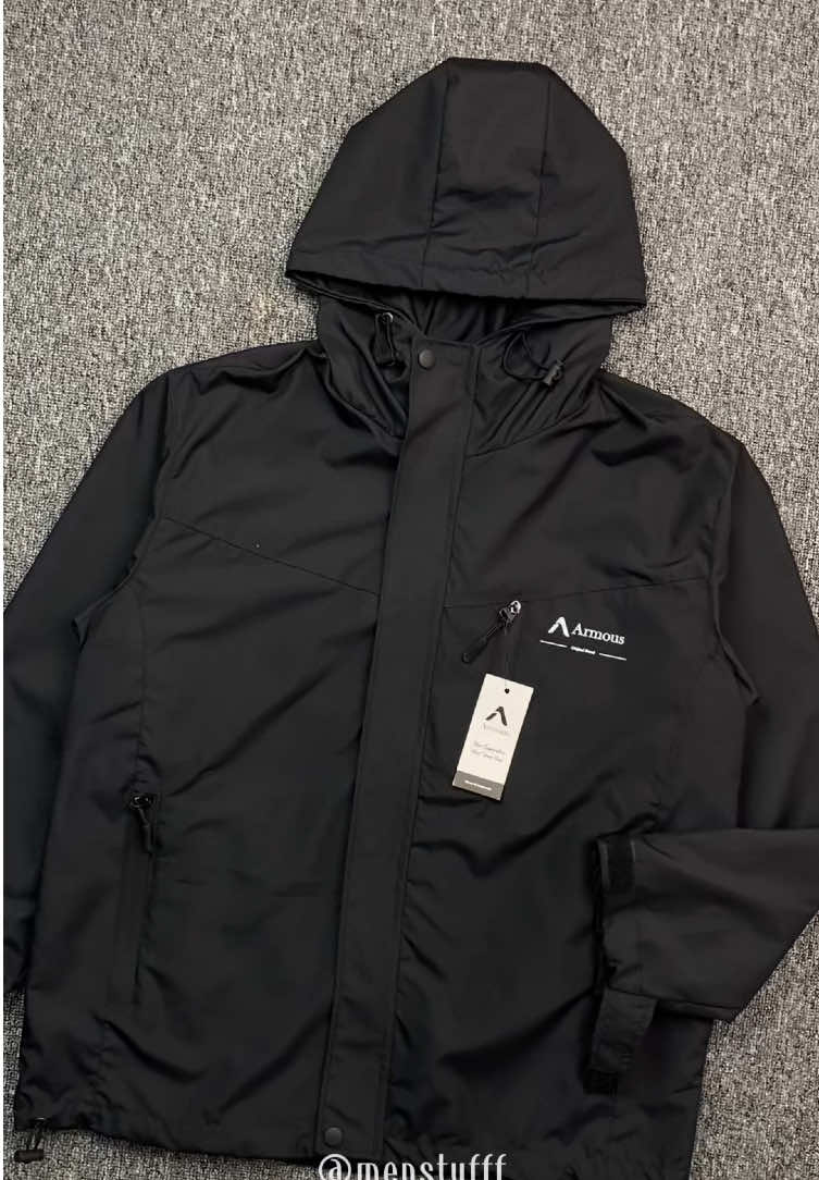 Rekomendasi Armous Jaket Parasut Pria Windbreakers Outdoor Waterproof Bahan Taslan Premium🥶#jaket #jaketkeren #jaketwindbreaker #jaketantiair #jaketwaterproof #jaketgorpcore #ramadanekstraseru 