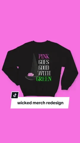 Replying to @tom i cannot express how incredible @MarySpaceKate and #alexandrasocha were in @WICKED the Musical 🩷💚 #wicked #wickedthemusical #broadway #graphicdesign #merchdesign 