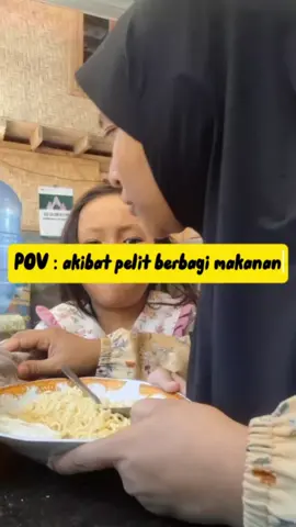 akibat pelit berbagi makanan