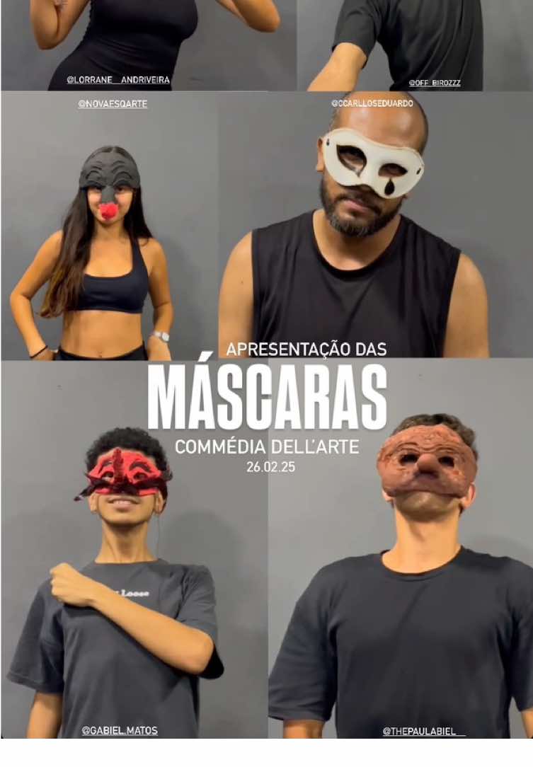 MÁSCARAS COMÉDIA DELL’ARTE - PARTE 2 Finalmente revelamos o resultado das nossas máscaras de Comédia Dell’Arte! 🎭✨ Neste vídeo, damos mais um gostinho do que é esse gênero cômico italiano e falamos um pouco sobre seus personagens icônicos. Quem é o seu favorito: o travesso Arlequim, a astuta Columbina, o arrogante Dottore, o vaidoso Capitano ou o astuto Briguela? Comenta aí! E não esquece: o teatro tá te esperando! Vem viver essa experiência com a gente, faça parte do teatro de Itapevi! 🎟️  #comediadellarte #personagenscômicos #teatro #arte #artistas #palco #espetaculos #aprender #escoladeteatro #comedia #comedia #commedia #estudo #circo #palhaçaria #teatrosp #artesvisuais #artescenicas #TeatroBrasileiro #brasilvibes #mascaras #mascaraspersonalizadas #mascarasfaciais #itapevi 