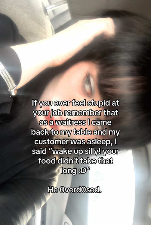 [ long and short he ended up fine I called the proper authorities. gotta love night shift :)) ]  #waitress #job #fyp #foryou #alt #alternative #nightshift