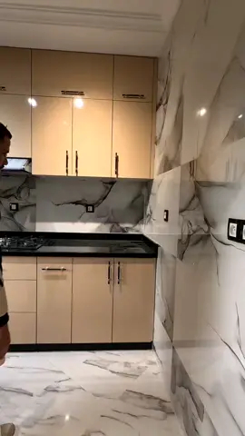 ما رأيكم في هدا المطبخ المتواضع أتمني أن ينال اعجابكم #DIY #wooddesigner #mdf #woodworking 