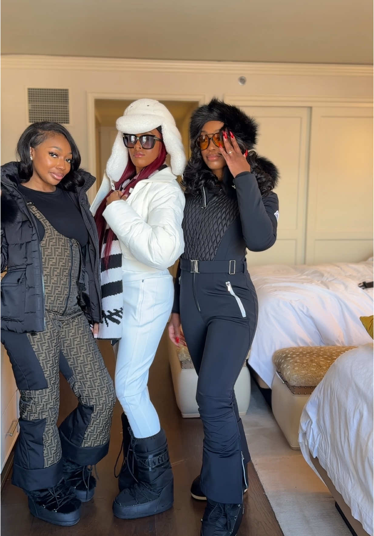 Aspen outfit inspo #blackskitrip #skitrip #aspen #skitripoutfits 