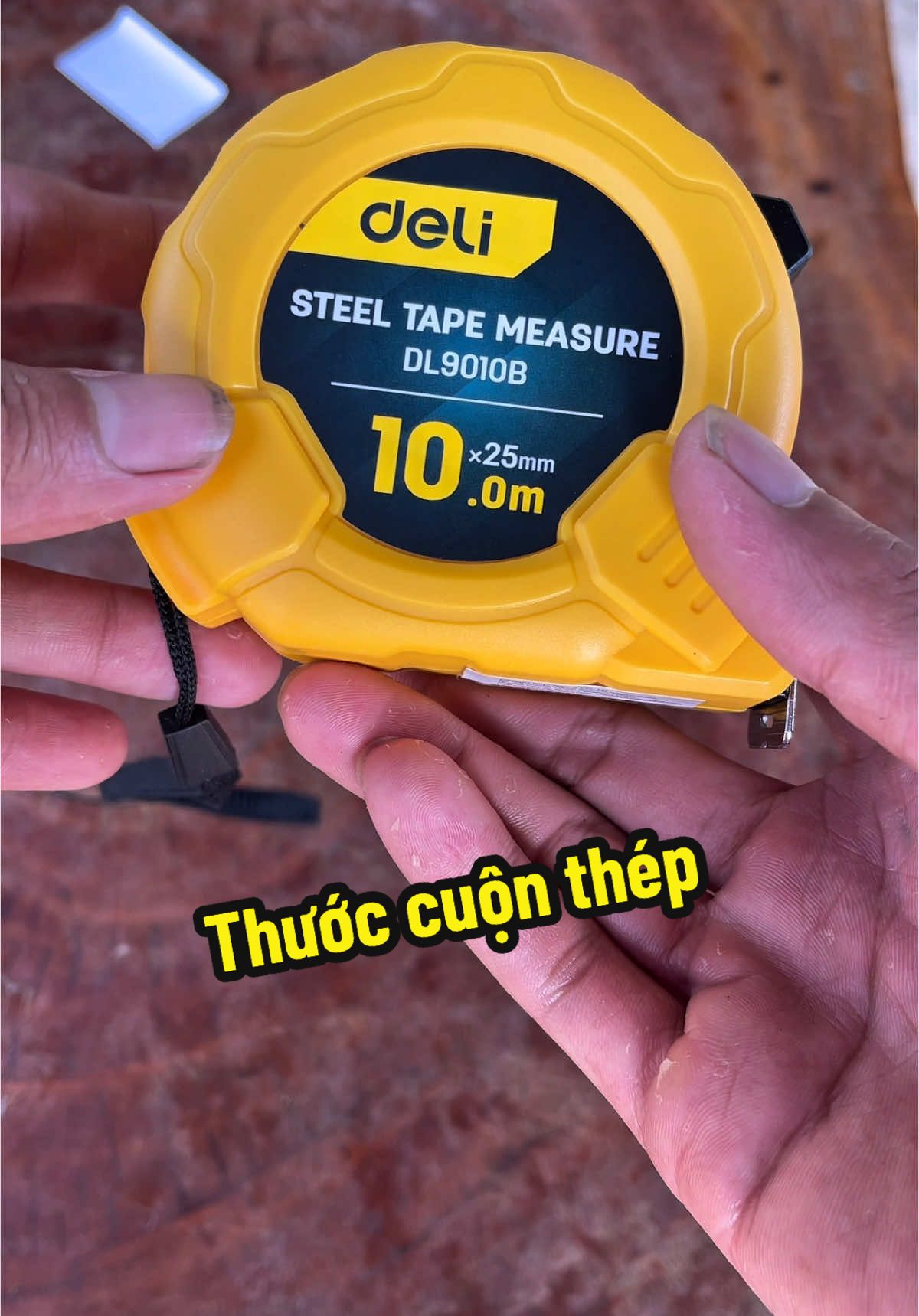 Thước cuộn thép DeLi #thànhthậtthà #review 