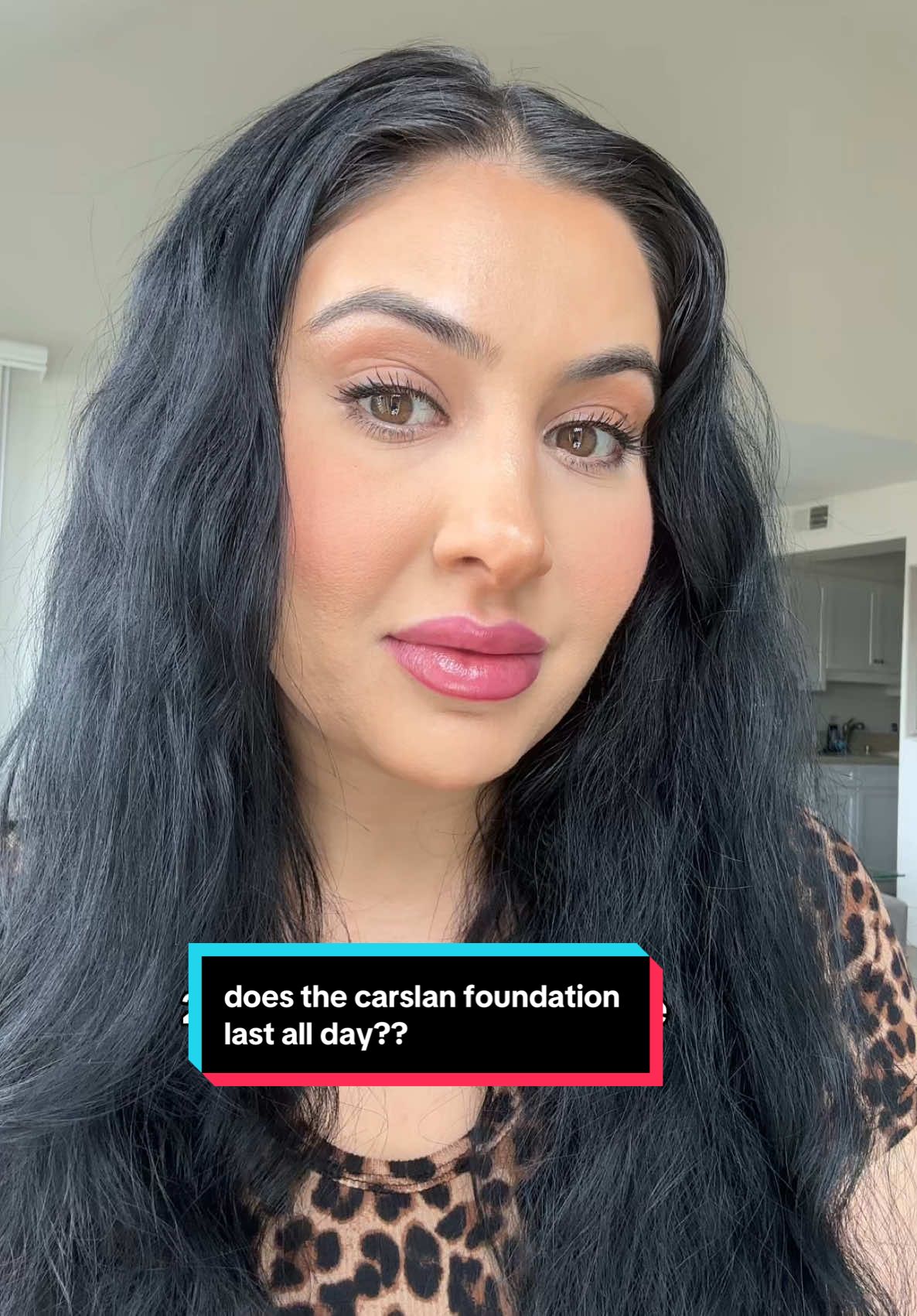 this has easily become my fav foundation for full coverage without looking cakey! @carslan_us #carslan #carslanmakeup #24hourfoundationcoverage #fyp #makeupreview #mua 