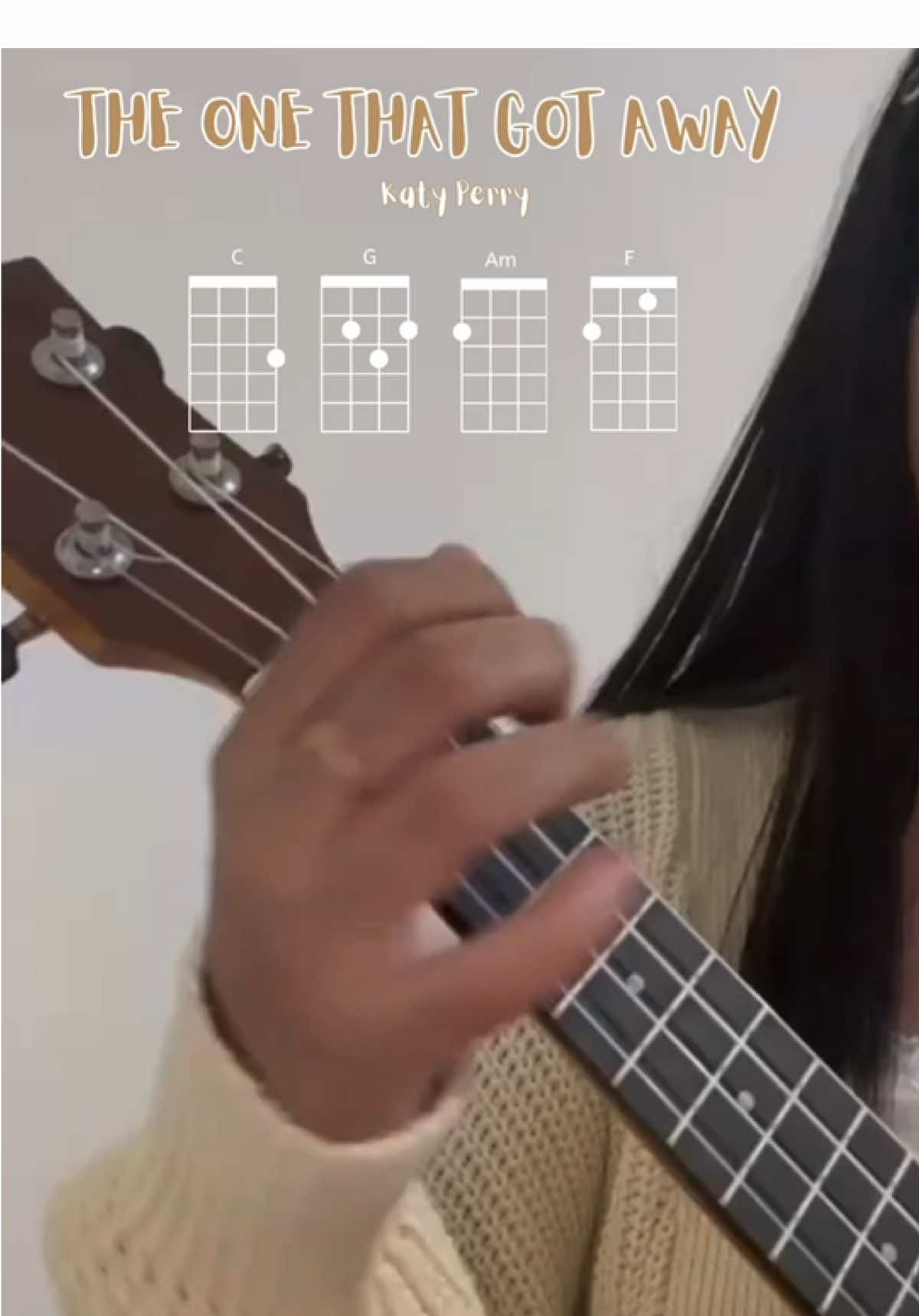 The One That Got Away Ukulele Tutorial Ft. Colds 🥹🦋                                                                 #ukulelecover #ukuleletutorial #ukuleletiktok #ukuleletiktok #ukuleleeasysongs #fyp #fypシ゚ #foryoupage #songcover #theonethatgotaway 