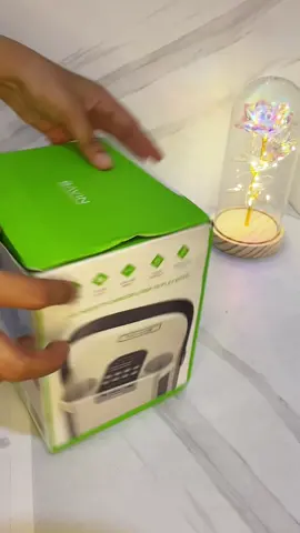 Bavin BM20 Professional Karaoke Bluetooth portable Dual Microphone with phone Stand! #bluetoothspeaker #karaokechallenge #bavinspeaker #portablespeaker #dualmicrophonespeaker 