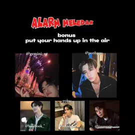 HAHAHAAA nih alarm versi agak laen🔊🔊  #gemininorawit #yinananwong #ohmpawatt #nanonkorapat #ohmnanon #ppnaravit #pondnaravit #phuwintang #pondphuwin #pondphuwinn #tongthanayut #dunknatachai #perthtanapon #bookkasidet #satangkittipop #jimmyyjp #alarm #alarmthaientu #alarmraikan #gmmtv #gmmtvboys #gmmtvofficial 