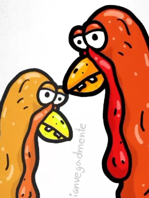 Que le dice un pavo a otro antes de acostarse? 🦃 #animacion #Cartoon #fypシ゚viral #shorts #fyp #reels #humor #chistes #cuentos #adrianvegadmente #LIVEHighlights #LIVEIncentiveProgram #PaidPartnership 