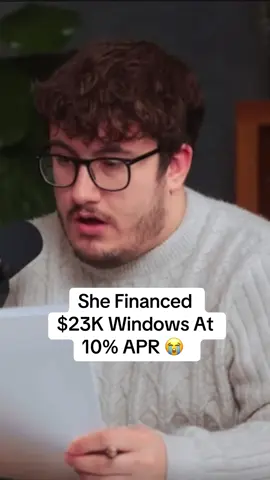 Who knew windows were so expensive @Caleb Hammer #financialfreedom #fyp #credit #wealth #money #clips 