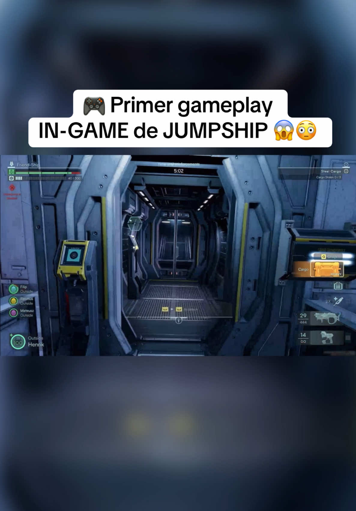 Aquí tienen el primer gameplay del juegazo cooperativo del espacio que está por salir… 😳🎁 - #freetoplay #parati #fyp #gratis #juegosgratis #juegos #accesoanticipado #pivigames #veroxpivigames #juegosnuevos #newgames #gaming 