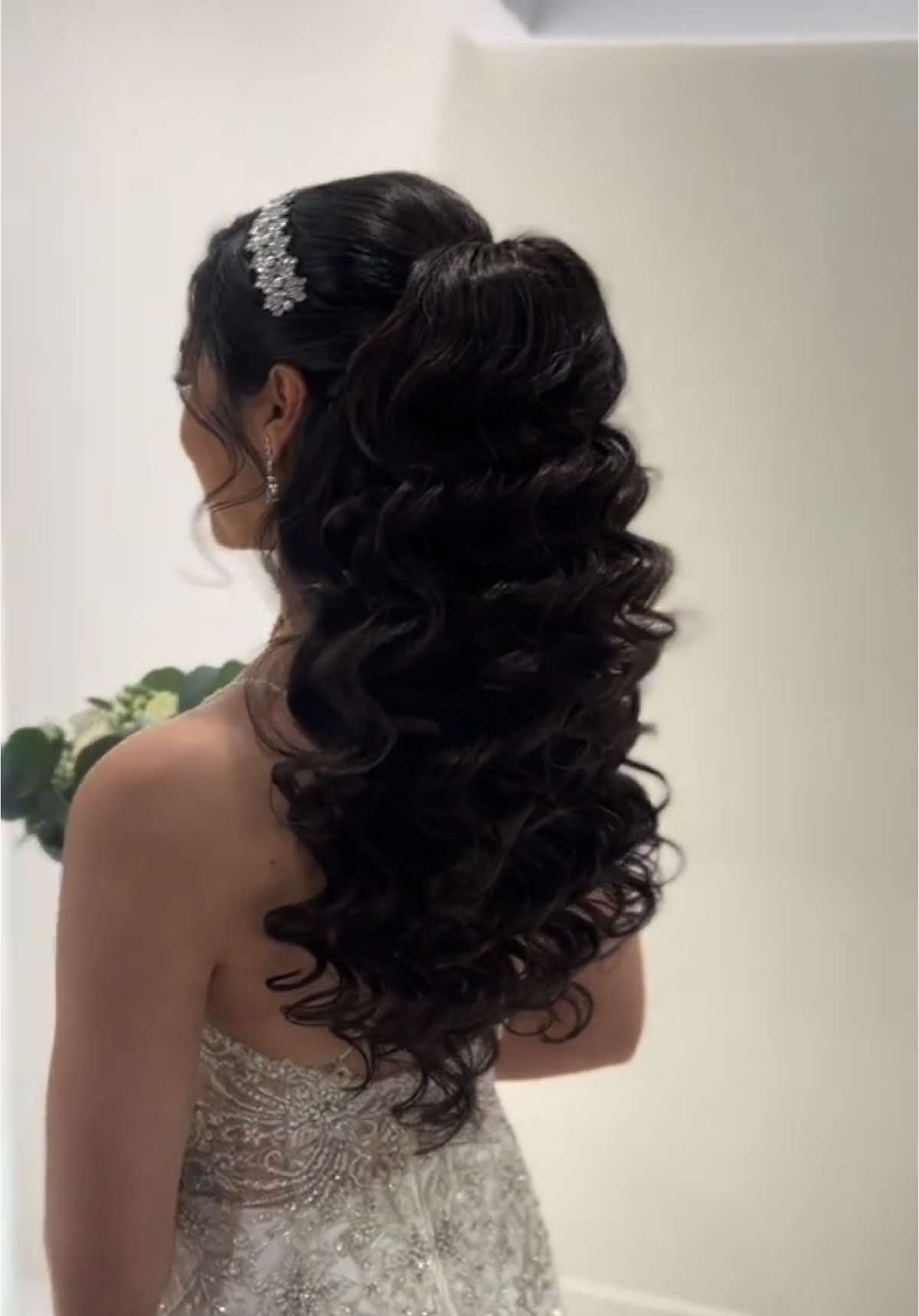 Finalizing my Gorgeous Bride Yadira’s Bridal Hairstyle 🤍 Video Credit: @Liz21closet  #bride #weddingday #bridalhair #bridal #weddinghairstyle #halfuphalfdownhairstyle #weddinghair #bridal #palmspringswedding #palmspringsbride #iebridalhairstylist #ieweddinghair #chinohairstylist #temeculabridalhairstylist #temeculahair #ochairstylist #ocweddinghair #sandiegobridalhair #sandiegoweddinghair #socalhairstylist