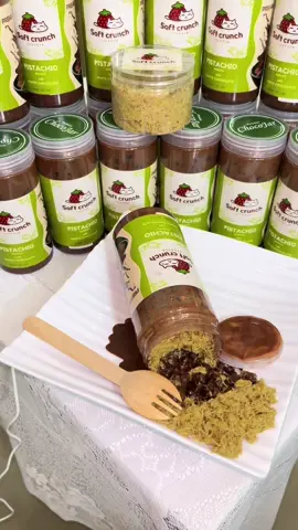 🍫 โกโก้ครั้ชกรอบกรุบ ผสมกับ ช็อกโกแลตเนื้อแน่น ✨ ท็อปปิ้งไส้ดูไบ หอมละมุนสุดพิเศษ                                                    #SoftCrunchJar#CrunchyAndCreamy#โกโก้ครั้ชกรอบฟิน#ไส้ดูไบพรีเมียม#ช็อกโกแลตสุดฟิน#ขนมอร่อยต้องลอง#CrunchyChocolate#ของหวานสุดคิ้วท์#สายหวานต้องโดน#ChocolateLover#DessertTime#อร่อยบอกต่อ