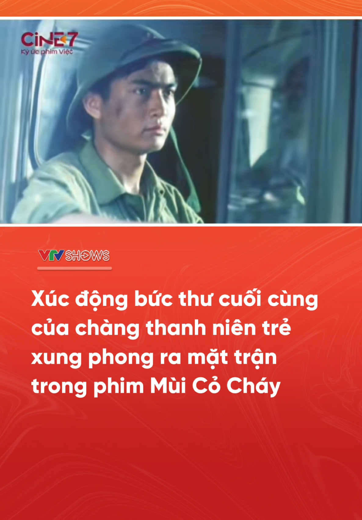 Xúc động bức thư cuối cùng của chàng thanh niên trẻ xung phong ra mặt trận trong phim Mùi Cỏ Cháy #vtvshows #hesinhthaikenhvtvshows #xemthemtrenvtvshows #vtvdigital #tiktokgiaitri #vtv #gapnhaucuoituan #vtv3 