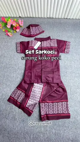 Cocok banget buat di pake lebaran nanti🥰✨#setkokoanak #sarungkokopecianak #sarkocianak #sarkocianaklakilaki #bajukokolebaran #JelajahRamadan 
