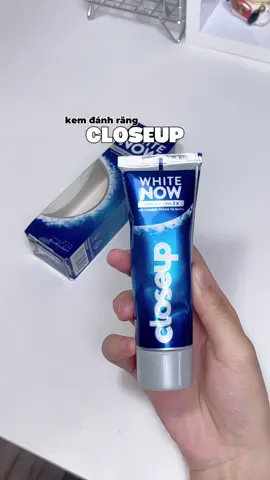 Dùng kem đánh răng thít lắm lun mấy bà ơi🛒↙️#mytamnunbox #xh #xuhuong #tiktok #unboxing #closeup #kemdanhrang #whitenow 