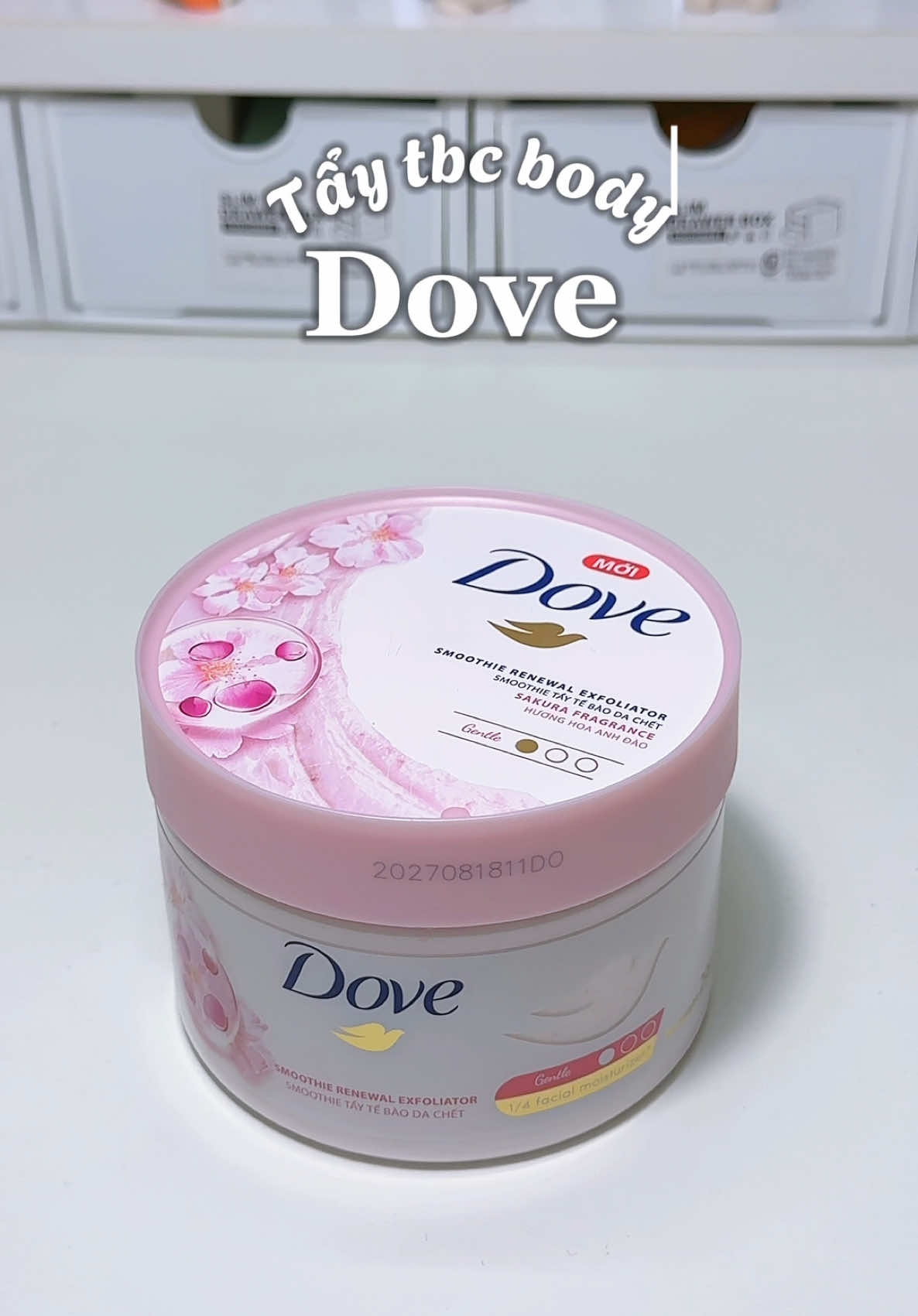 Tẩy tbc siu mịn - siu ưng nhà Dove ✨ #unileverchamsoccanhan #hoptaccungunilever #Dove #3BrothersMedia