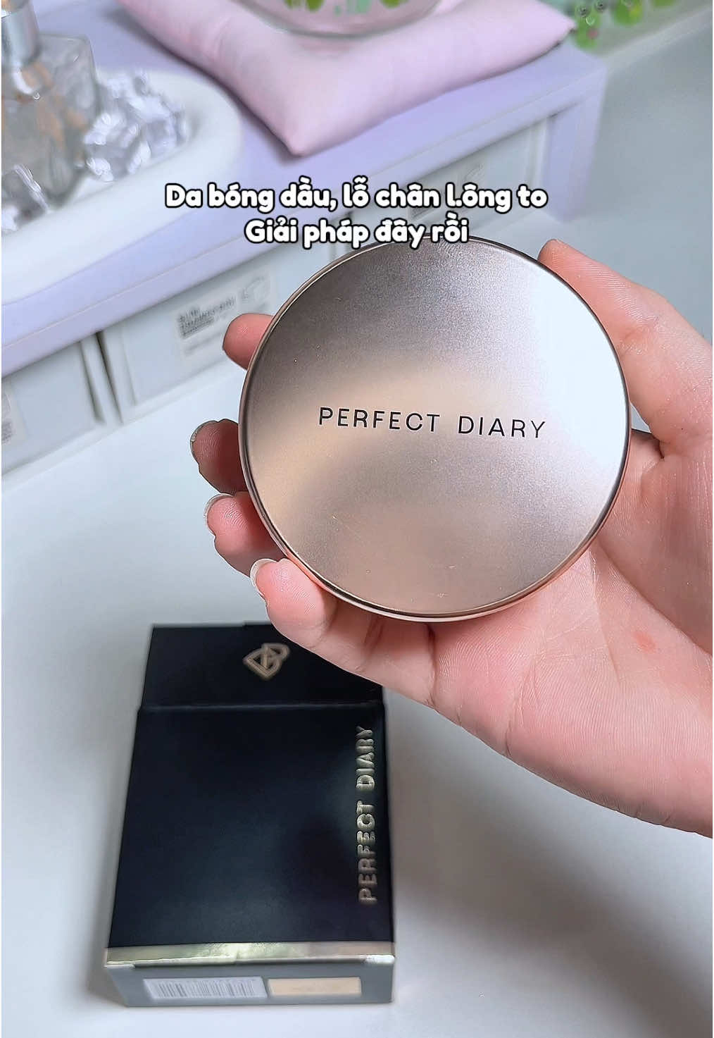 Em phấn phủ được nhiều ng khen #phanphu #perfectdiary #phanphukiemdau #makeuptutorial #goclamdep #reviewlamdep #gocnhohazy #xh #makeup 