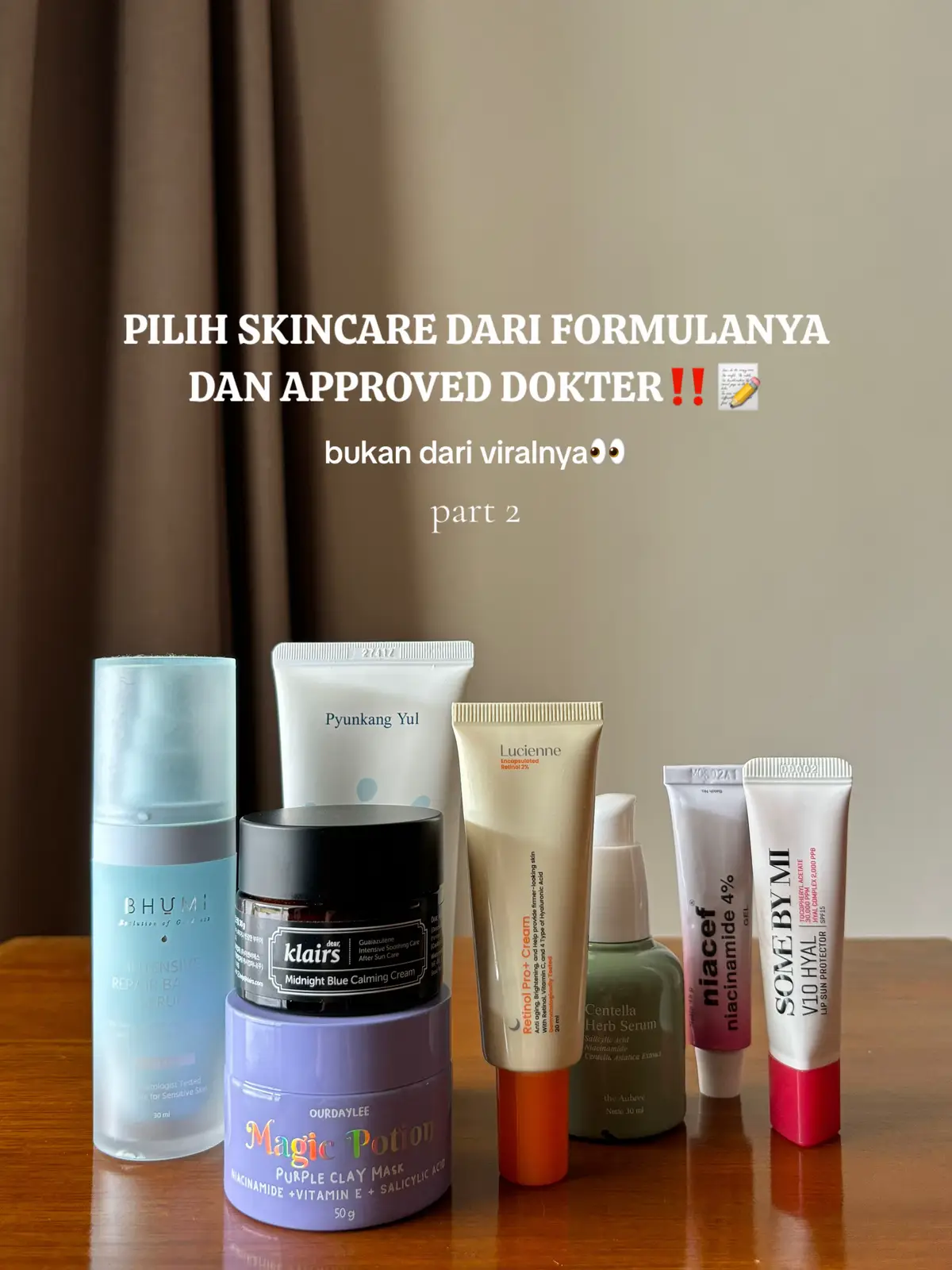#skincare #skincareroutine #skincareproducts #retinol #retinolskincare #barrierrepair #barrierserum #serum #serumjerawat #sunscreen #sunscreenjerawat #claymask #moisturizer #niacinamide #lipspf #brightening #lipbalm #viral #viralvideo #fyp #fypage #fypツ #foryou #foryoupage #beranda #berandatiktok 